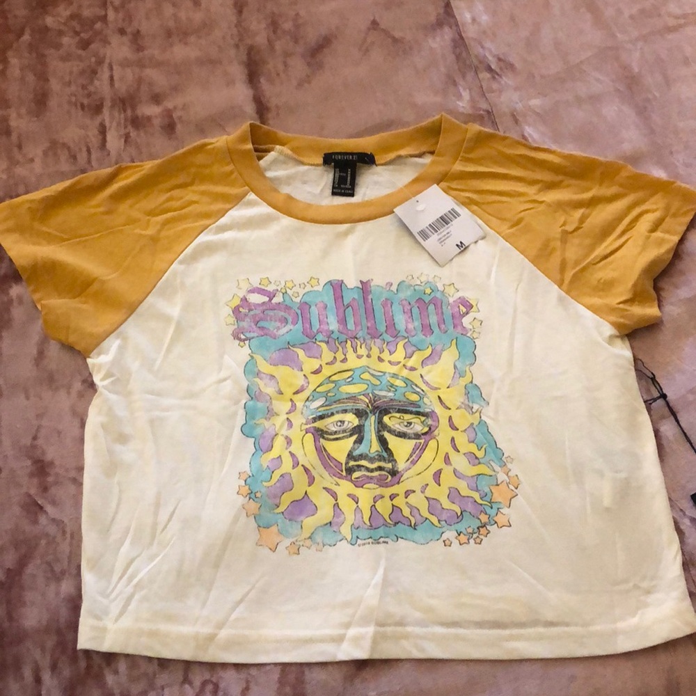 Sublime crop t shirt
